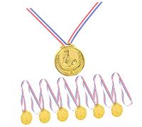 TOYANDONA 6pcs Decorative Soccer Medals Portable Medal Awards for Sports Games Great for Gymnastics Competitions and Party Decorations Delicate Design