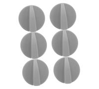TOYANDONA 6pcs Dollhouse Miniature Knob Accessories Plastic Replacement Knobs for Toy Kitchen Appliances Easy to Clean Realistic Experience Pretend Play