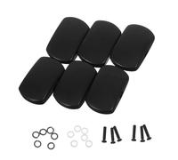TOYANDONA 6Pcs Ebony Guitar Tuning Pegs Precision Replacement Parts for Classical Acoustic Guitars Stable Pitch Control High Accuracy Knobs for Reliable String