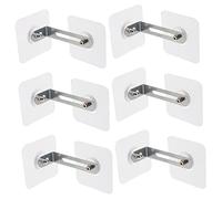 TOYANDONA 6pcs Falling Fixator Adhesive Furniture Anchors for Cabinet Bookcase Safety Boy Girl Proofing Kit