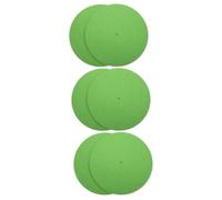 TOYANDONA 6pcs Felt Turntable Mat Anti-skid Pad for Vinyl Records Sound Quality and Grip Elegant Design for Turntables and Cd Players