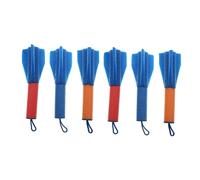 TOYANDONA 6pcs Finger Rockets Launcher Toy Creative Fun for Boys and Girls Safe and Odorless for Stress Relief and Relaxation Launching Rockets