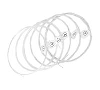 TOYANDONA 6pcs Folk Acoustic Guitar Strings Replacement Wooden Guitar String Kit Plated for Supplies