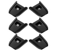 TOYANDONA 6pcs Golf Club Number Signs for Men Portable Headcover Markers with Elegant Design Anti-scratch Putter and Driver Identification Tags for Versatile Golf Club Differentiation