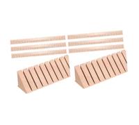 TOYANDONA 6pcs Guitar Binding Purfling Strips and Flexible Acoustic Classical Guitar Luthier Tools for Edging and Inlaying for Instrument Repair and