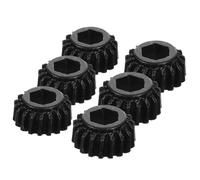 TOYANDONA 6pcs Guitar Tuning Pegs Gears Electric Guitar Buttons for Accurate String Tension Easy to Install for Electric and Acoustic Instruments