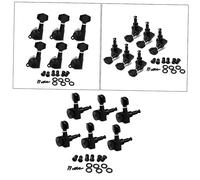 TOYANDONA 6pcs Guitar Tuning Pegs Machine Heads Sealed Tuners Acoustic Electric Guitar Lock Tuning Keys