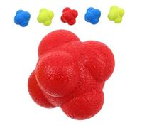 TOYANDONA 6pcs Hexagon Reaction Ball Speed Training Tool for Hand Eye Coordination Reflex Enhancement Durable Elastic Design for Adults Agility Reaction Skills