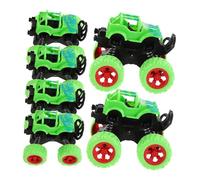 TOYANDONA 6pcs Inertia Powered Off Road Vehicle for Pull Back Cars for Birthday Parties for Indoor and Outdoor Fun Friction Powered for