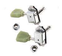 TOYANDONA 6pcs Lr Guitar Tuning Pegs Machine Heads Steel Chrome Guitar Accessories Tuner Knobs for Replacement