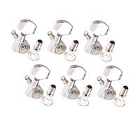 TOYANDONA 6pcs Metal Guitar Tuning Pegs and Easy Use Guitar Accessories for Beginners for Ensuring Your Stays Tune during Practice Performance