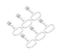 TOYANDONA 6PCS Metal Triangle Key for Trash Can and Utility Locks Aluminum Spanner for Outdoor Peel Bins Commercial Bin Accessory Multi-Purpose Cabinet and Elevator Door Tool