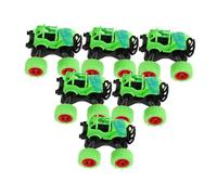 TOYANDONA 6pcs Off Road Vehicles Inertia Powered Plastic Push Go Cars for Adventure Ready Friction Cars for Birthday Party Favors Exploration Activities