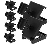 TOYANDONA 6pcs Phone Singing Mic Stand Black Desk Microphone Stand Clamp for Table Microphone Mount Clamp