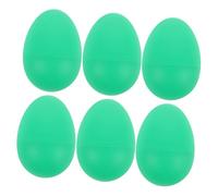 TOYANDONA 6pcs Plastic Egg Maracas for Durable Percussion Instruments for Early Education Interactive Rhythm Learning Music for Preschool Music Activities