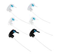 TOYANDONA 6pcs Plastic Trigger Sprayer Nozzle Replacement Heads for Gardening Sprayer Bottles with Ergonomic Design for Plant Watering Cleaning Aromatherapy and Household Use