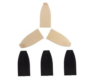 TOYANDONA 6pcs Plastic Violin Bow Tips Replacement Parts with Good Workmanship, Sturdy Musical Instrument Accessories for Violin and Cello Repair