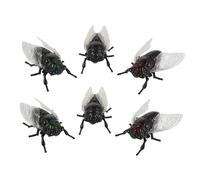TOYANDONA 6PCS Realistic Cicada Figurine Set Educational Insect Model for Home Garden Decor Engaging Wind Up Action for Nature Learning and Motor Skills Development