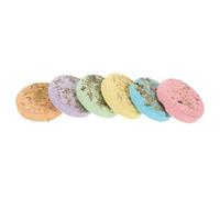 TOYANDONA 6pcs Relaxing Shower Steamers Bath Tablets with Sea Salt for Nourishing Skin and Relieving Fatigue, Bath Aroma Sheets for Shower and Bathing Aromatherapy Experience at Home