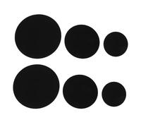 TOYANDONA 6pcs Round Absorbent Felt Coasters Protective Pads for Plant Pots and Drinkware Multi Indoor Outdoor Patio Gardening Supplies Decorative Table Surface Protectors