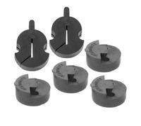 TOYANDONA 6pcs Rubber Violin Practice Mute for Violin Accessories Mute for Uninterrupted Training in Practice Scenarios