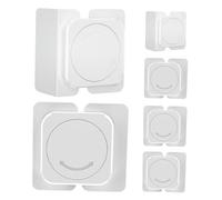 TOYANDONA 6pcs Safety Cabinet Locks for Drawers and Fridge Strong Adhesive Latches with Quick Adult Access Minimalist Design Childproof Cupboard Locks