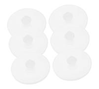 TOYANDONA 6Pcs Silicone Lid Plugs for Lunch Box Valves High Elasticity Food Box Sealing Pads with Heat-resistant Design Leak-resistant Replacement for Insulated Food Containers Kitchen and
