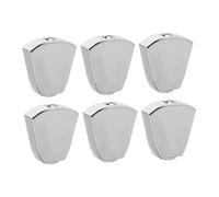 TOYANDONA 6pcs Silver Metal Guitar Tuning Pegs Set with Control Knobs for Electric Guitar String Adjustment and Replacement - Electric Accessories for Musical Instruments