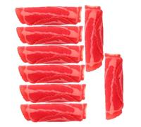 TOYANDONA 6pcs Simulated Beef Props Realistic Faux Meat Models for Hotpot and Western Cuisine Restaurant Food Display Lifelike Pretend Play Food