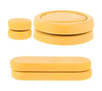 TOYANDONA 6pcs Skateboard Gloves Sliders Protective Glove Slider Ergonomic Design Polypropylene Material Enhanced Control and Strip Shape for Men and Women Outdoor Skateboarding