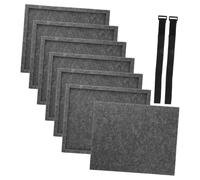 TOYANDONA 6pcs Stackable Felt Puzzle Piece Organizer Trays for Adults Spacious Portable Sorting Storage for Jigsaw Puzzles and Building Blocks Easy to Carry and Clean