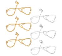 TOYANDONA 6pcs Stethoscope Brooch Pins Graduation Period Alloy Lapel Pin for Students Unique Graduation Themed Design to Fix Academic Dress Bags Hats Clothes