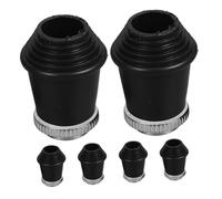 TOYANDONA 6pcs Threaded Rubber Feet for Bass Drum Legs Kit Drum Protector Pads Easy Install Drumming Accessories for Stability and Floor Protection