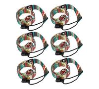 TOYANDONA 6pcs Ukulele Strap Adjustable Crossbody Double Ukulele Hook for Boys and Girls Vintage Guitar Strap Shoulder No Drill Instrument Sling