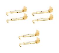 TOYANDONA 6pcs Violin Chin Rest Screws Design for Violins Stabilizing Support Essential Musical Instrument Accessories