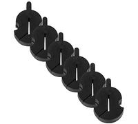 TOYANDONA 6pcs Violin Mute Rubber Violin Practice Silencer Accessories for Instrument Parts Musical Instrument Replacement