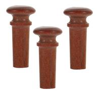TOYANDONA 6pcs Violin Tail Endpin Replacement Date Wood Violin Tailpiece End Pin for Tuning Pegs Suitable for Full and Peg