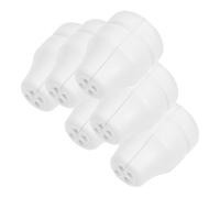 TOYANDONA 6Pcs Wooden Blind Pull Cord Knobs with Tassels Window Blind Cord Accessories for Window Shades