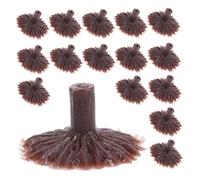 TOYANDONA 70pcs Miniature Tree Display Stands for DIY Crafts Fade Resistant Artificial Plant Feet for Model Trees for Railroad Scenery Train Dioramas Urban and Landscape Models
