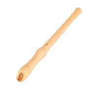 TOYANDONA 8-Hole Wooden Piccolo for Boys and Girls British Style Clarinet Flute Beginner Musical Instrument for Children Portable Wind Instrument for Practice