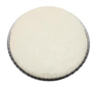 TOYANDONA 8 Inch African Hand Drum Head Skin Replacement, Round Handmade Djembe Drum Head for Percussion Instruments, Musical Accessories for Party and Event Use