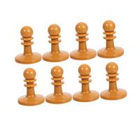 TOYANDONA 8 Pcs Outdoor Tent Hat Tents Protective Anti-thunder Tips Anti-thunder Topper Camping Supplies Scope Supply Yellow Plastic