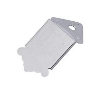 TOYANDONA 8-String Mandolin Guitar Tailpiece with Cover and Screws with Flower Pattern Design Shiny Finish and Decorative Cover Fast String Changes for Mandolin Part Replacement