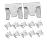 TOYANDONA 800pcs Small Metal Wire Cage Clips for Pet and Bird Cages Secure Snap Hook Latch Buckles for Chicken Rabbit Dog Cat for Escapeproof Assembly and Space-saving Organization