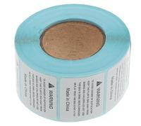 TOYANDONA 800pcs Suffocation Warning Label White Lightweight Stickers Self-Adhesive for Shipping Use