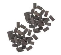 TOYANDONA 80Pcs Miniature Simulation Bricks for Turtle Tank Decor, Grey DIY Terrarium Landscape Bricks, Micro Landscape Accessories for Small Dollhouse and Sand Table Setup