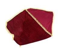 TOYANDONA 88-key Electric Piano Dust Cover 180x80cm Burgundy Polyester Keyboard Protective Top Cover for Electronic Keyboard Instruments