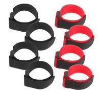 TOYANDONA 8Pcs Adjustable Noise Rooster Neckbands Crow Reducing Collars for Poultry Lightweight Neck Belts Quieting Chicken Crowing with