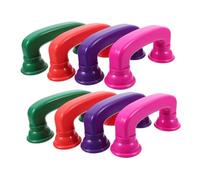 TOYANDONA 8pcs Auditory Feedback Phones Multi-color Plastic Whisper Phones for Group Interactive Learning and Speech Improvement Classroom Use