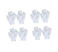 TOYANDONA 8pcs Child Bath Gloves Nylon Shower Exfoliating Gloves Set for Boys and Girls Colorful Bubble Bath Mitts